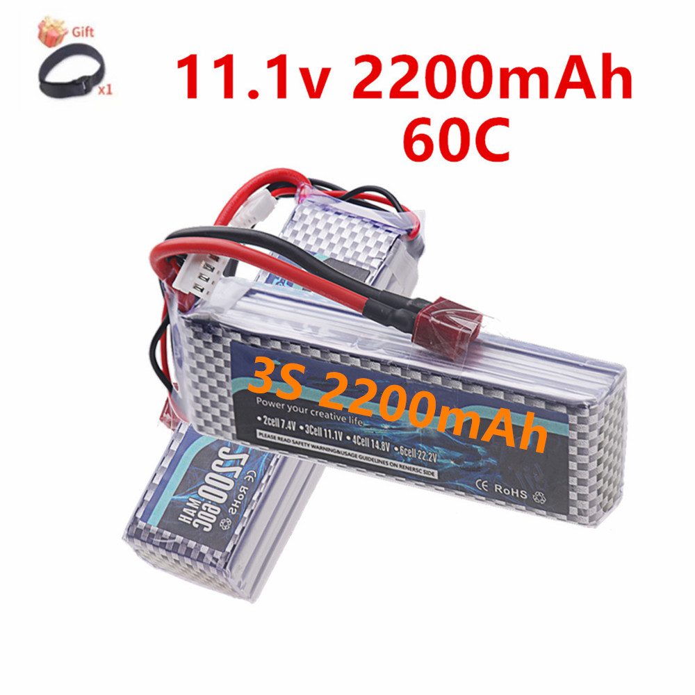Rc Helicopter Parts - Akumulator Lipo 3S 11.1V Deans T