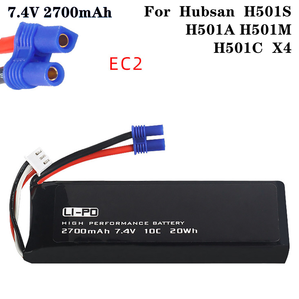 Rc Helicopter Parts - 7.4V 2700mAh 10C Oryginalna bateria do