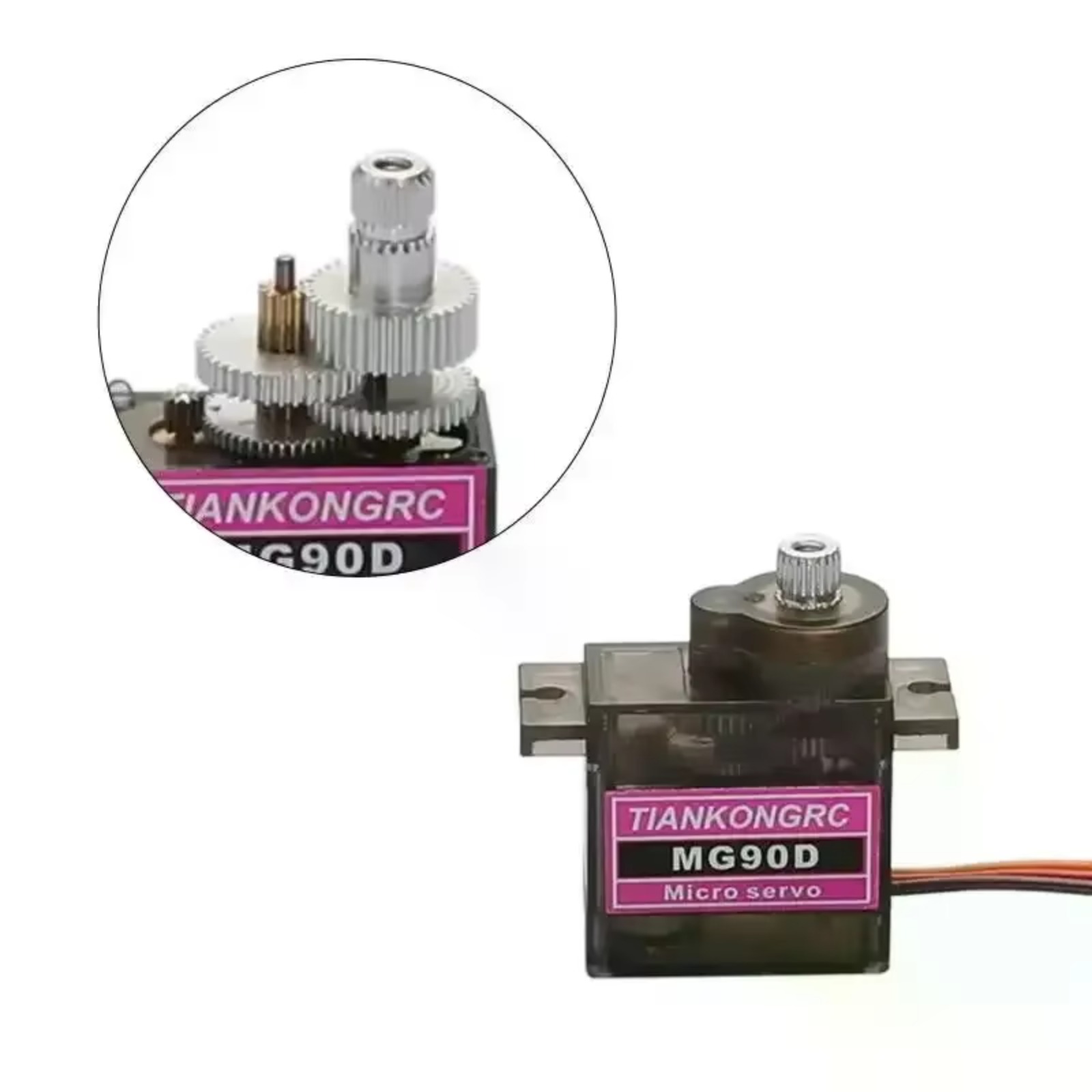 Serwomechanizm MG90D 9g z meta – Rc Helicopter Servo recenzja i cena
