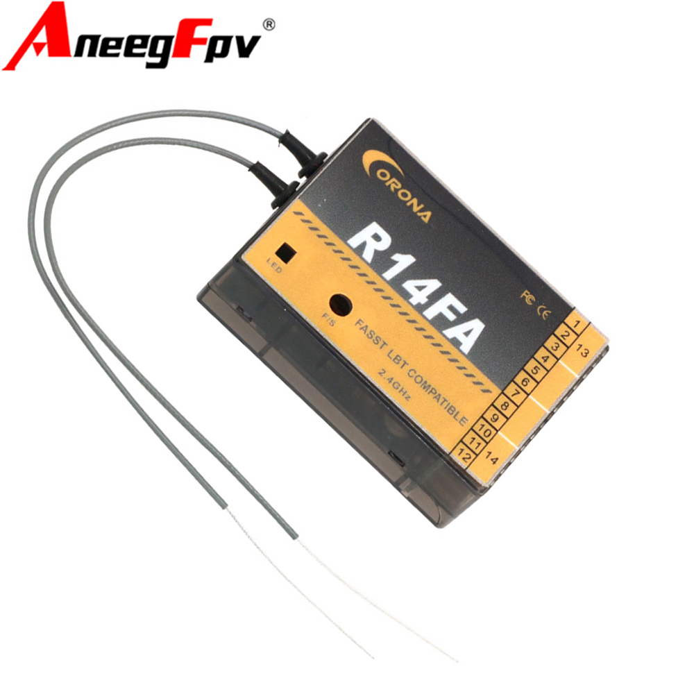 Odbiornik Corona R14FA 14-kana – Rc Helicopter Servo recenzja i cena